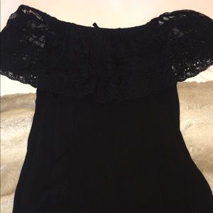 Off the shoulder romper